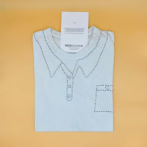 T-piacerebbe / t-shirt ricamata a mano/
