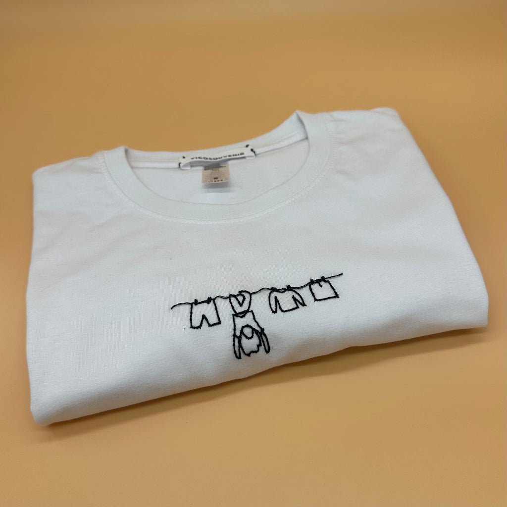 APPESA AD UN FILO / t-shirt  /