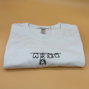 APPESA AD UN FILO / t-shirt  /