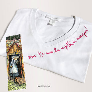 NON TOCCARE LA CASETTA DI MARZAPANE! / T-shirt + segnalibro