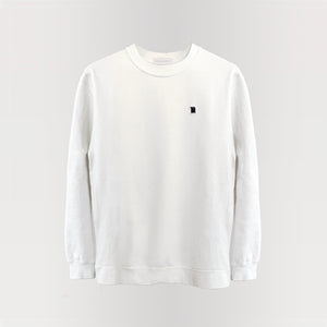 NON ORA / felpa ricamata a mano unisex + cartolina